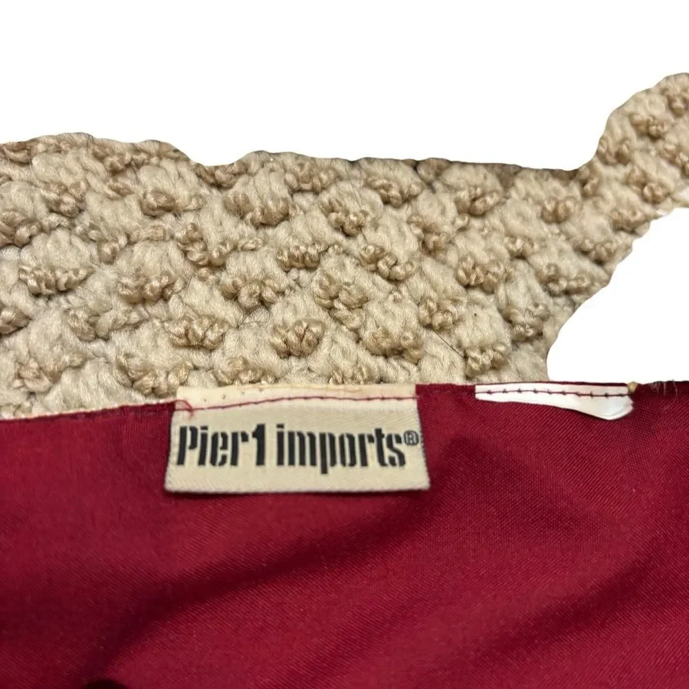 Pier 1 Imports‎ Beaded Tapestry Style Table Runner